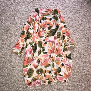 Light Summer flora cardigan